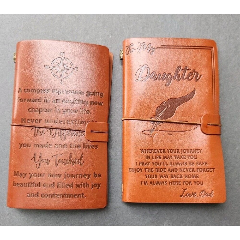 Compass Travel Journal Diary x 2